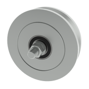 6-INCH V-GROOVE WHEEL..(( Sealed bearings; approx. 2" wide ))***2/24***