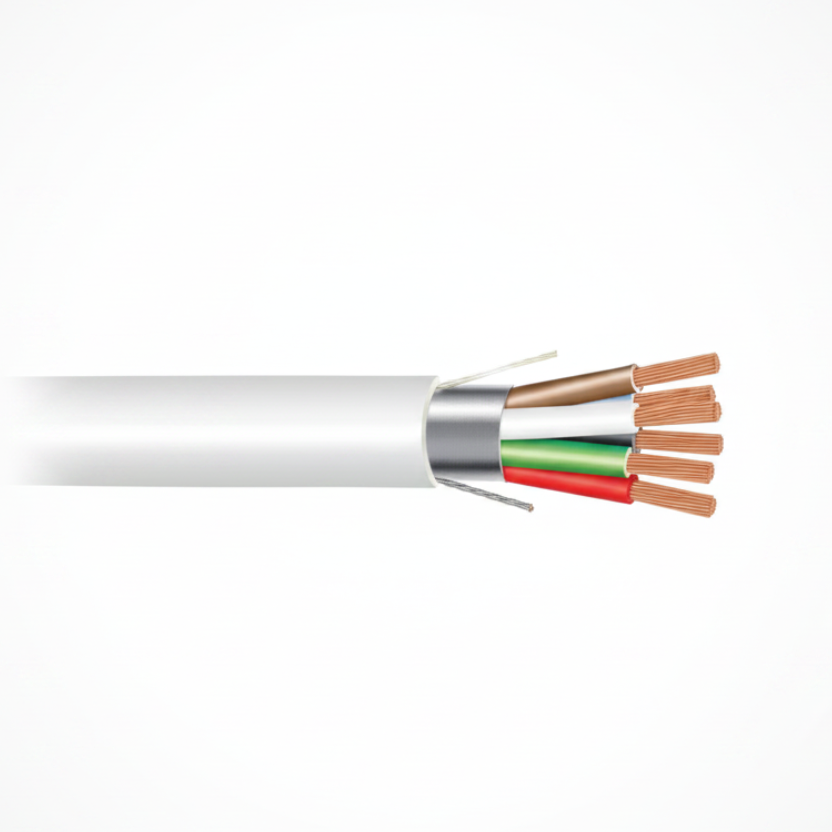 18/6 Shielded Stranded Plenum Cable (1,000' Roll)